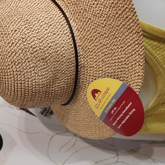Solar Escape Ladies' Sun Hat UPF 50+ sun protection 3.5" wide brim W 14.… - Picture 12 of 13